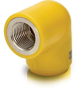 CONEXÃO JOELHO/COTOVELO 90º ROSCA FÊMEA TERMO FUSÃO - DN 40 X 1 ¼