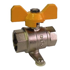 SGX REGISTRO/VÁLVULA ESFERA FÊMEA/FÊMEA - DN 3/4"