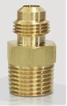 ADAPTADOR/NIPLE/UNIÃO - 1/2"NPT MACHO X 3/8" SAE