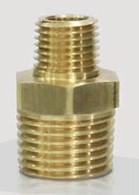 ADAPTADOR/NIPLE/UNIÃO - 1/2"NPT MACHO X 1/4"