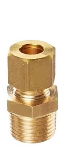 UNIÃO ANILHA - 1/4 ANILHA X 1/4NPT