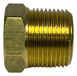 BUCHA/LUVA DE REDUÇÃO 1 1/4 X 3/4" LATÃO