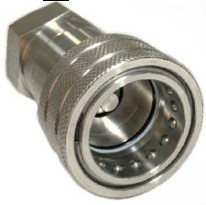 ENGATE HIDRÁULICO COM ROSCA FÊMEA DE 1/2" NPT - AÇO INOX