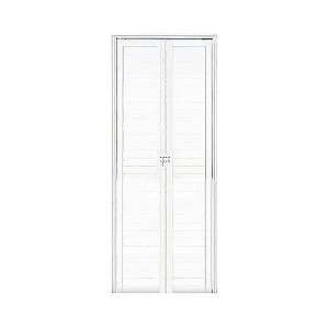 Porta de Aluminio Camarão Lambril Com Trinco Linha Premium