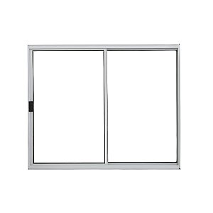 Vitro de Aluminio 2 Folhas Sem Grade Linha Leve