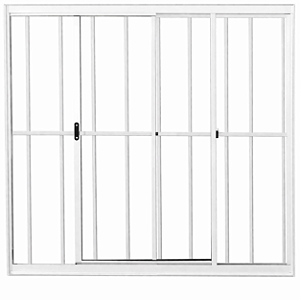 Vitro de Aluminio 2 Folhas Com Grade Linha Leve