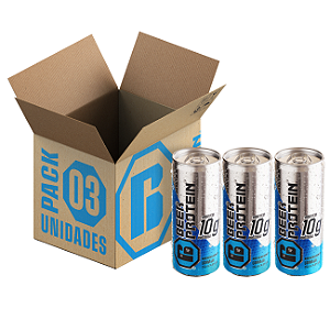 Kit 3 Cervejas Beer Protein 10g Proteína Premium