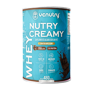 Whey Nutry Creamy 480g - Chocolate
