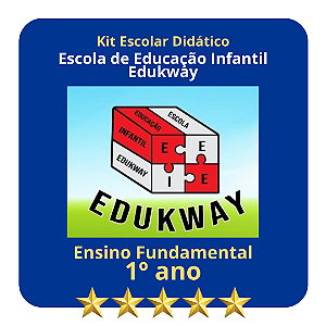 KIT ESCOLA EDUKWAY - 1º ANO