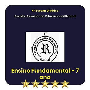 KIT ESCOLA RADIAL 7º ANO
