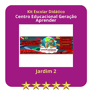 KIT GERACAO APRENDER-JARDIM II