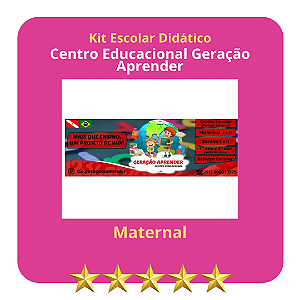 KIT GERACAO APRENDER - MATERNAL