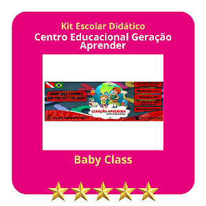 KIT GERACAO APRENDER - BABY CLASS