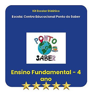 KIT PONTO DO SABER - 4º ANO
