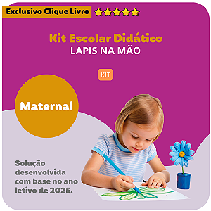 KIT LAPIS NA MÃO - MATERNAL