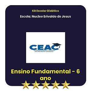 KIT ERIVALDO DE JESUS - 6º ANO