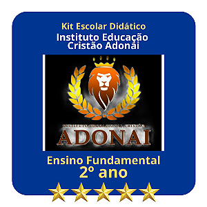 KIT INSTITUTO CRISTÃO  ADONAI -  2º ANO