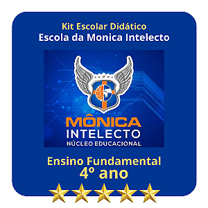 KIT ESCOLA DA MÔNICA INTELECTO -  4º ANO