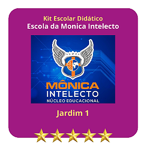 KIT ESCOLA DA MÔNICA INTELECTO - JARDIM I