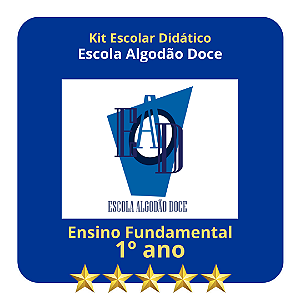 KIT ESCOLA ALGODÃO DOCE  1º ANO
