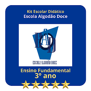 KIT ESCOLA ALGODÃO DOCE  3º ANO