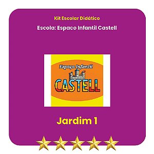 KIT ESPAÇO INFANTIL CASTELL  JARDIM I
