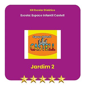 KIT ESPAÇO INFANTIL CASTELL  JARDIM II