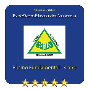 KIT SISTEMA EDUCACIONAL DE ANANINDEUA - 4º ANO