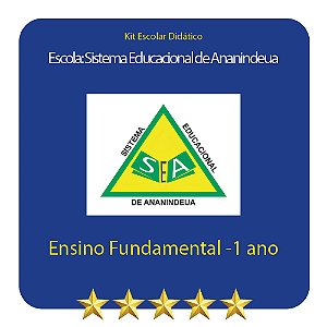 KIT SISTEMA EDUCACIONAL DE ANANINDEUA - 1º ANO