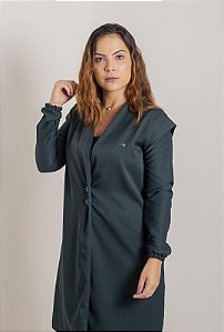 Jaleco Double Feminino - Verde Musgo