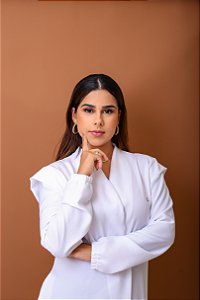 Jaleco Double Feminino - Branco