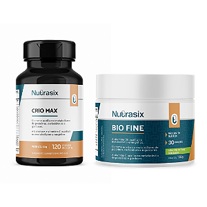 Kit Crio Lipólise Crio Max + Bio Fine - Nutrasix