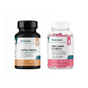 Combo Nutrathermo + Pele, Unha e Cabelo - Nutrasix