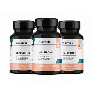 Combo 3 Hialuronic 60 cápsulas cada - Nutrasix