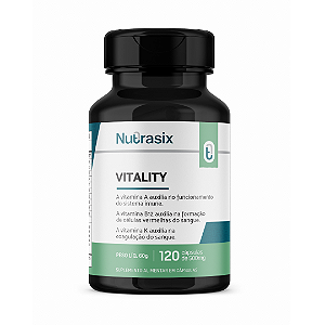 SUPLEMENTO PARA MENOPAUSA VITALITY 120 CÁPS 500MG - NUTRASIX