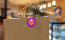 Adesivos fecha sacola