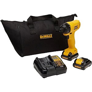 DCF805C2-BR - PARAFUSADEIRA DE IMPACTO 1/4" 12V MAX LI-ION - DEWALT
