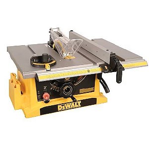 DWE7470 - SERRA DE MESA 10" (254MM) 2.000W, 4.800 RPM, C/ LÂMINA DE SERRA 24D, 220V - DEWALT