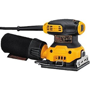 DWE6411BR - LIXADEIRA ORBITAL 1/4" DE FOLHA, 230W, 127V - DEWALT