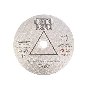 DISCO CORTE  7  X 1,6MM METAL HERO