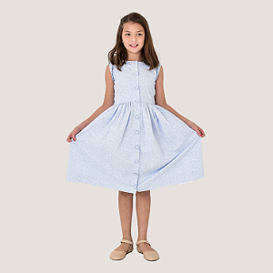 Vestido Alice Liberty Azul