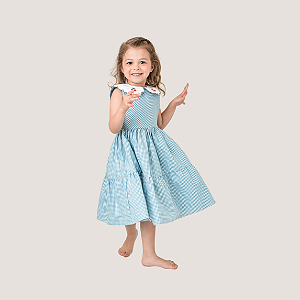 Vestido Isis Vichy Verde