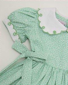 Vestido Laís Liberty Verde