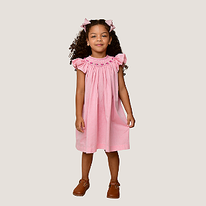 Vestido Mariah Rosa Camisaria
