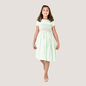 Vestido Elisa Verde Água