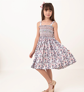 Vestido Catalina triângulos