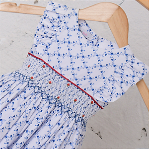 Vestido Lia Floral Azul