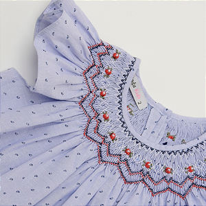 Vestido Mariah Mini Peixe Azul