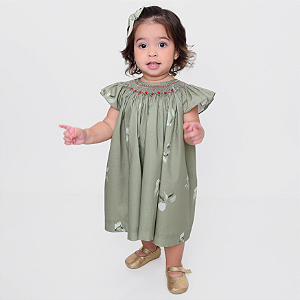 Vestido Mariah Floral Verde