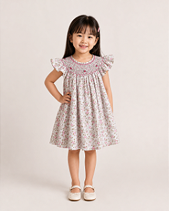 Vestido Mariah Mini Rosas